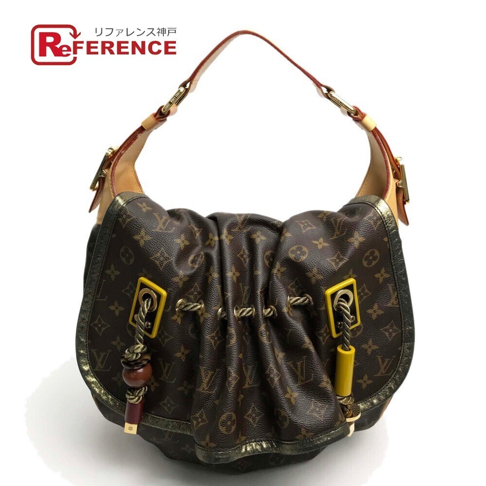 Louis Vuitton Monogram Kalahari Handbag One Shoulder Bag Brown